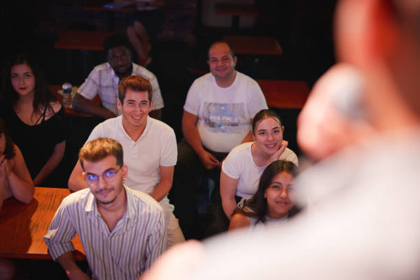 istock Audience watching the speakers on the stage at the Seminar 1669880539