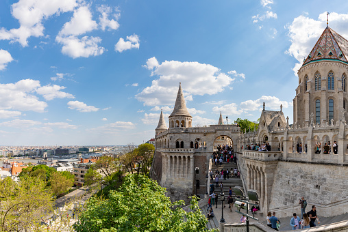 A picture of the Fisherman's Bastion.