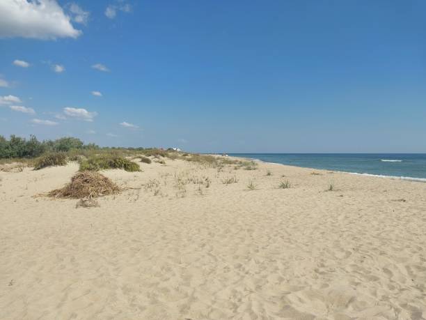 istock The Black Sea and the beach in Karolina-Bugaz 1669907273