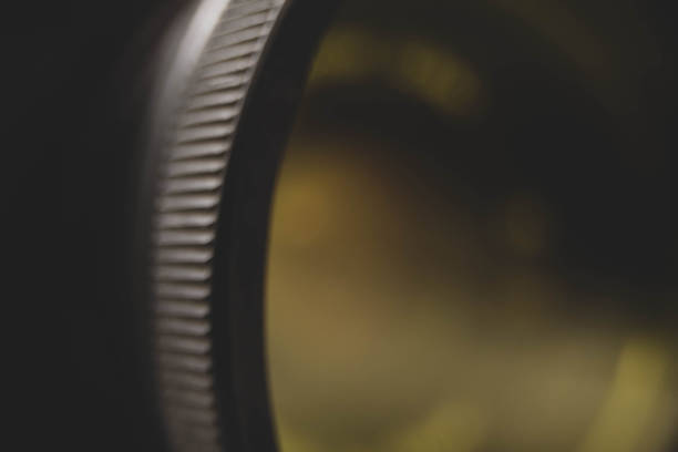 istock Close-Up Defocused Camera Lens Green Filter SLR Manual Glass 1669919172