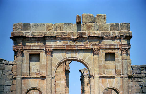 view of ancient Roman ruins