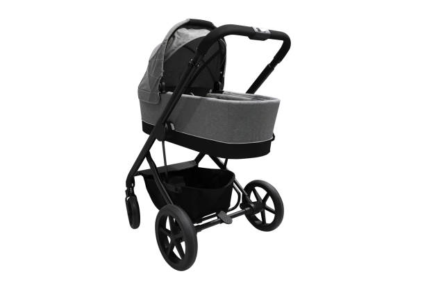 istock gray baby stroller isolated on white background 1669955085