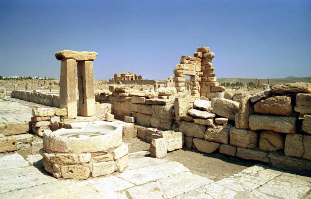 view of ancient Roman ruins