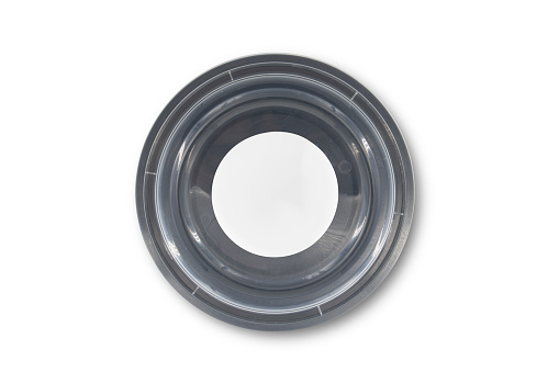 Concentric circular lens.