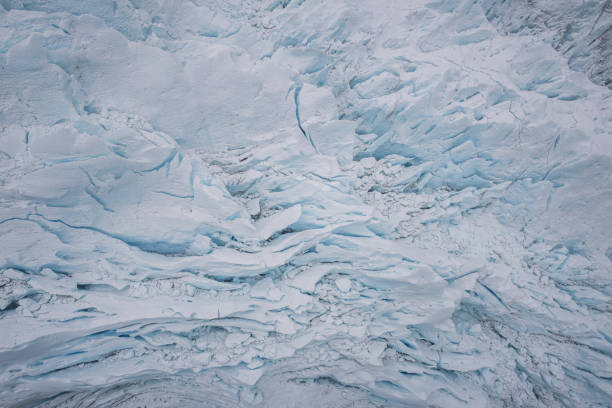 istock Bird's-eye view of glacier 1670054299