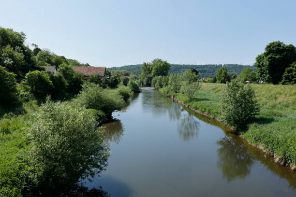 istock River Enz in the Enztal near Muehlhausen 1670144459