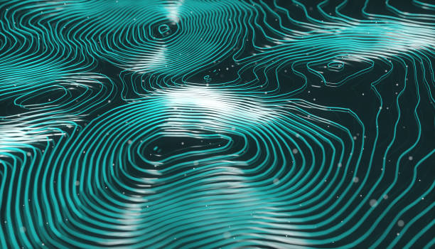 istock 3d render of abstract glowing topographic relief map 1670303823