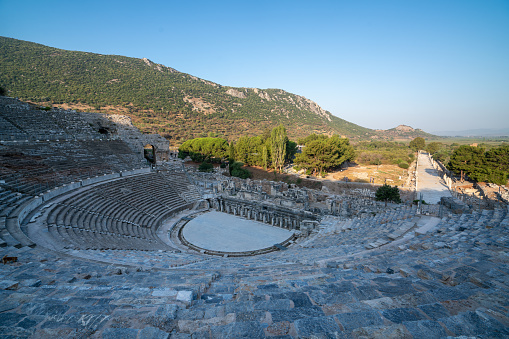 Ephesus was an ancient port city whose well-preserved ruins are in modern-day Turkey. The city was once considered the most important Greek city and the most important trading center in the Mediterranean region.Ephesus is in UNESCO World Heritage Centre.