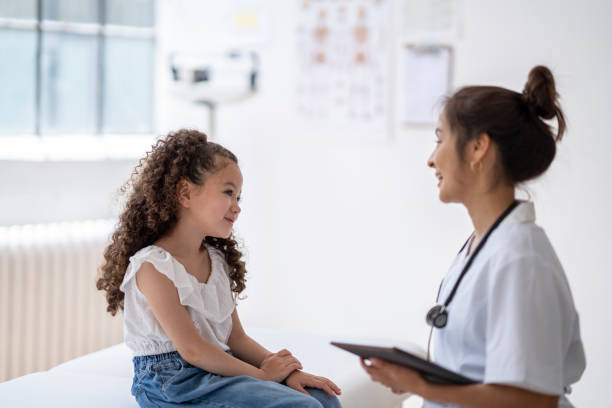 istock Young Girl at the Doctors 1670479931