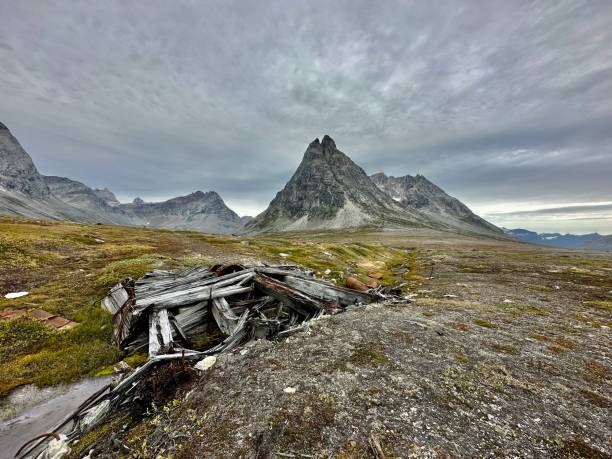 Abandoned USA research base in Greenland