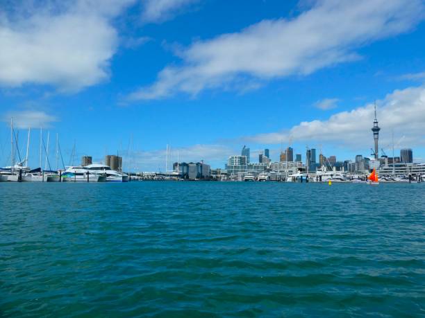 istock A small boat on the water in Auckland 1670652257