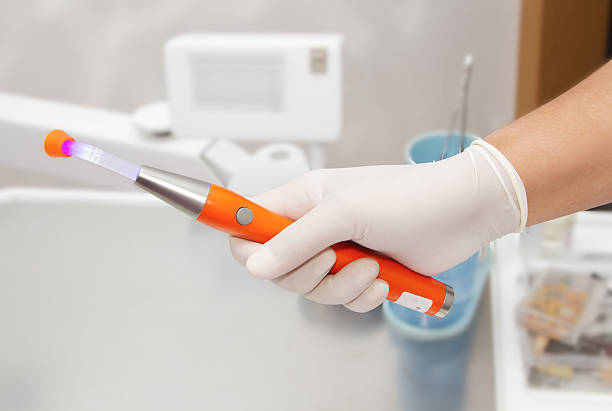 istock Curing Light Machine,detal equipment for teeth dental care 167080368