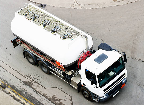 istock Modern Road tanker For Fuel Delivery 167080643