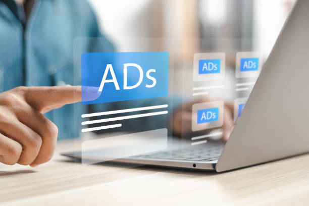 istock Websites with inbound ads to optimize click through rates. Digital marketing and online advertising to targeted customers. Shooting ads on cross-feeds to optimize customer engagement 1670813529