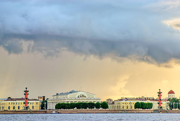 istock Thunderstorm clouds over St. Petersburg 167081877