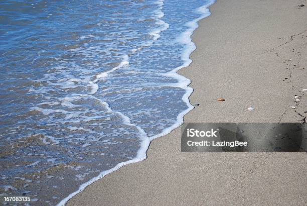 Just Sea And Sand Stock Photo - Download Image Now - Backgrounds, Beach, Blue