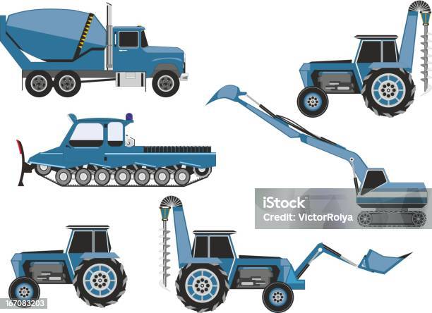 Agricultural Machinery Stock Illustration - Download Image Now - Agriculture, Autumn, Equipment