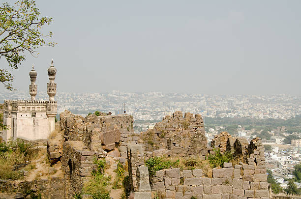istock Mosque at Golcanda Fort, Hyderabad 167083765