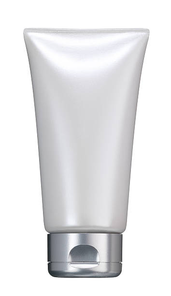 Tube Blank tube isolated on white background white plastic tube stock pictures, royalty-free photos & images