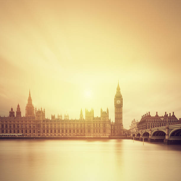 빅 벤, 팔라먼트 런던 - london england victorian style big ben dark 뉴스 �사진 이미지