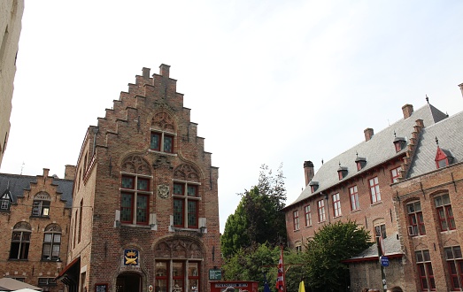 Old town in Bruges, Belgium