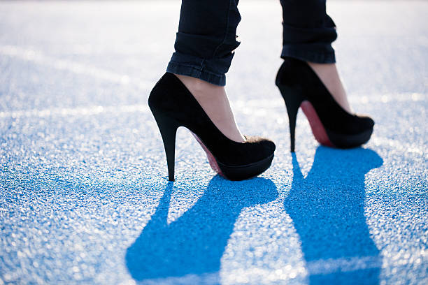 istock High Heels On The Running Track - Concept 167114706
