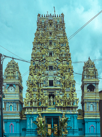 Sri Murugan temple in Colombo, Sri Lanka.