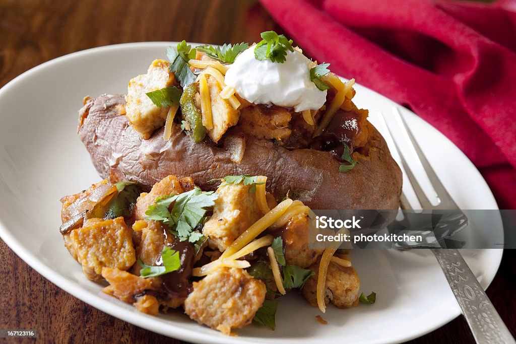 Cargan horneados Sweet Potato - Foto de stock de Cargar libre de derechos