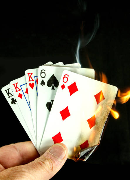 istock Hot Card Hand... Full House 167127751