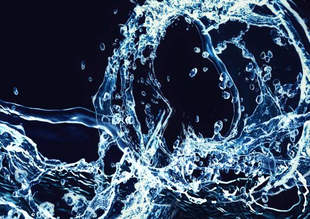 istock 3d illustration of abstract blue waves and splashes 1671353125