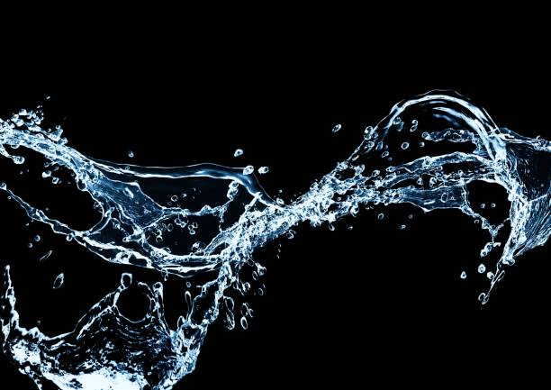 istock 3d illustration of abstract blue waves and splashes 1671353633