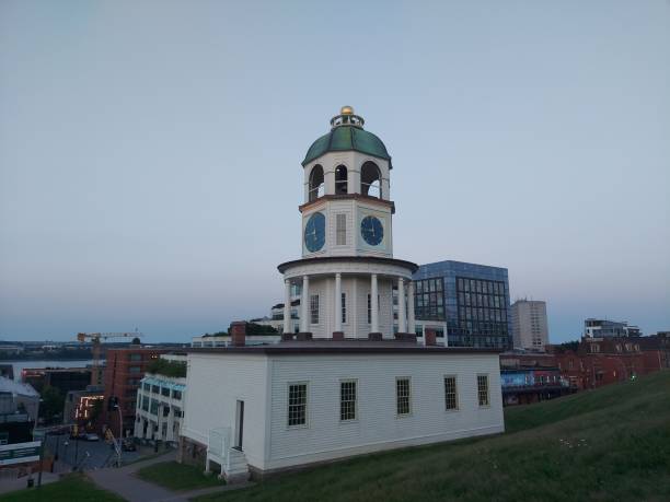 istock Iconic Halifax Landmark: 120-Year-Old Town Clock Tower 1671367231