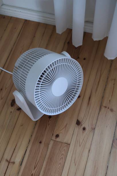 istock White Fan on Wooden Floor 1671452740