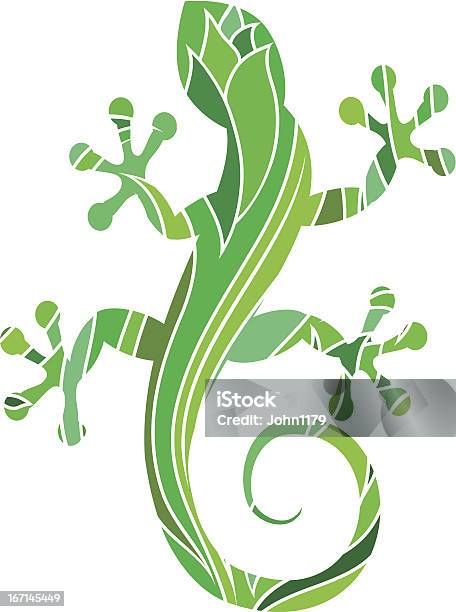 Salamandra Gigante Verde - Arte vetorial de stock e mais imagens de Animal - Animal, Banda desenhada - Produto Artístico, Clip Art