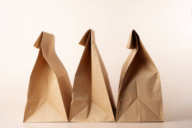 istock Take away bags, breakfast order, recyclable packaging 1671474839