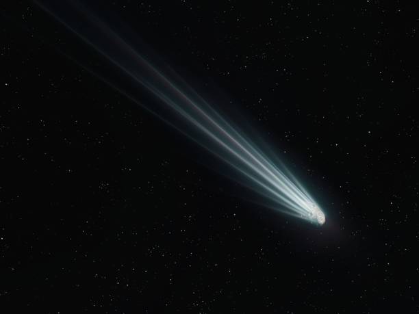 Stary sky and shooting star