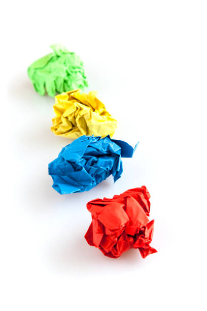 istock Crumpled paper ball 167154606