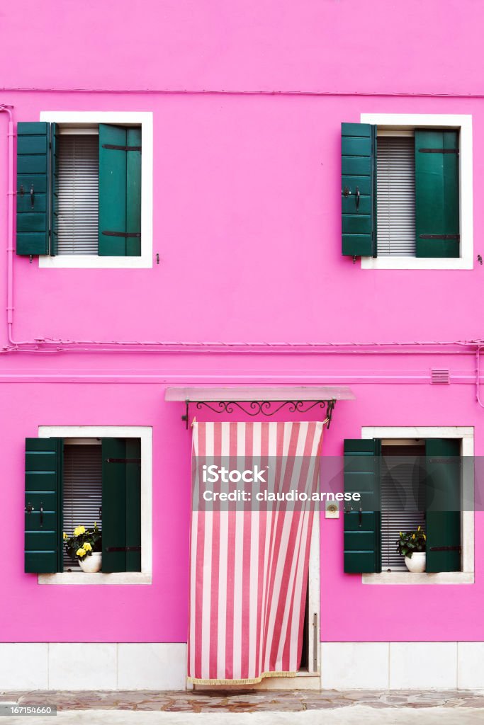 Isola di Murano. Immagine a colori - Foto stock royalty-free di Architettura