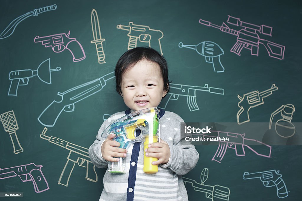 Carino bambino asiatico - Foto stock royalty-free di Humour