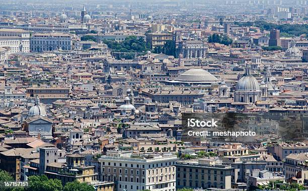 Foto de Cidade De Roma e mais fotos de stock de Roma - Itália - Roma - Itália, Vista Aérea, Ponto Turístico Nacional