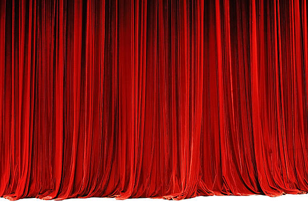 red drape red drape background velvet curtain stock pictures, royalty-free photos & images