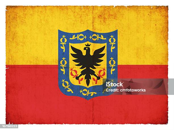 Flaga Grunge W Bogocie - zdjęcia stockowe i więcej obrazów Bogota - Bogota, Ameryka, Ameryka Południowa