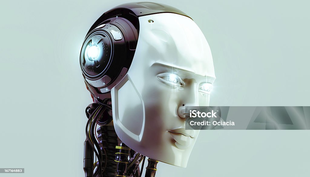 robot de iluminación - Foto de stock de Cíborg libre de derechos
