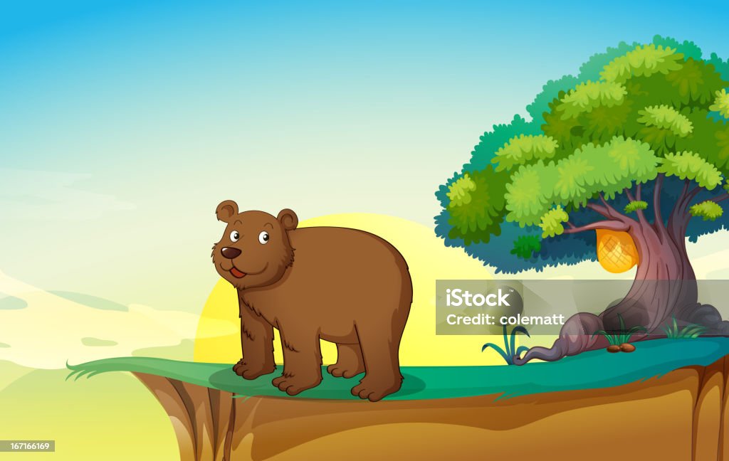 Медведь - Векторная графика Без людей роялти-фри