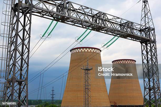 Centrale Elettrica - Fotografie stock e altre immagini di Affari - Affari, Amperaggio, Attrezzatura