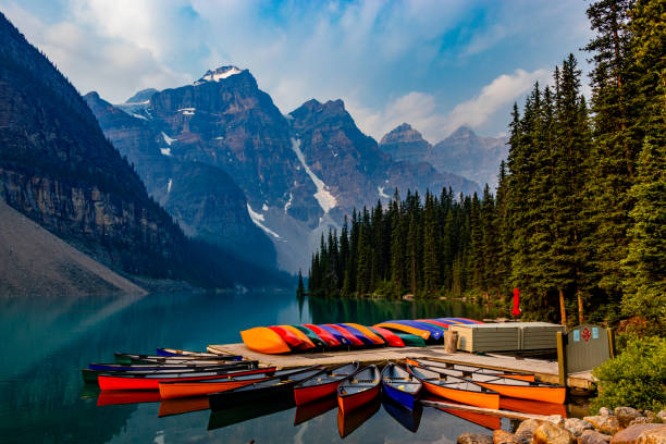 istock Moraine Lake Banff National Park Alberta Canada 1671681277