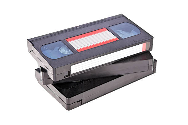 istock Old Video Cassette tape isolated on white background 167172080