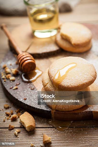 Sandy Cookies Stock Photo - Download Image Now - Baked, Baked Pastry Item, Brightly Lit