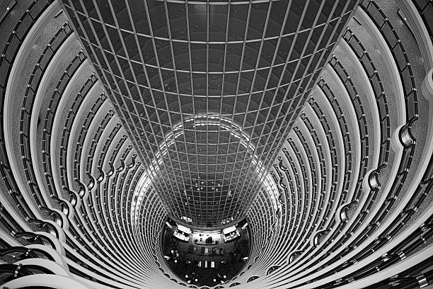 istock Atrium inside Jin Mao Tower, Shanghai, China 167174888