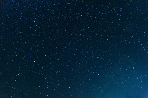Night starry sky.